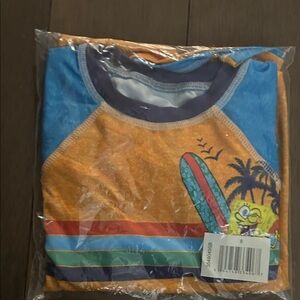 SpongeBob swim cover up shirt